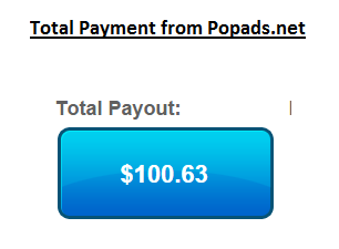 $100 From Popads.net - Popads.net Review